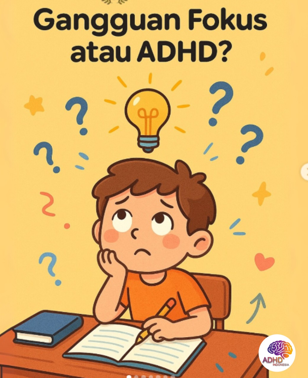 ADHD dan Kesulitan Fokus Anak: Edukasi untuk Keluarga di Kabupaten Sidoarjo